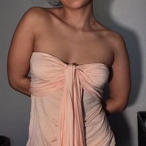 Y2K fashion tube top